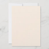 Moderner Blush Teapot | Bridal Tea Party | Benutze Einladung (Rückseite)