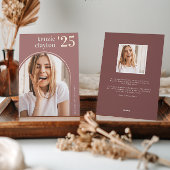 Moderner Bogen | Ankündigung von Abschlüssen