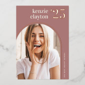 Moderner Bogen | Ankündigung von Abschlüssen (Vorderseite)