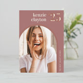 Moderner Bogen | Ankündigung von Abschlüssen (Stehend vorne)