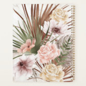 Moderner, Bohemischer Watercolor Florals Foto Arc Planer (Rückseite)