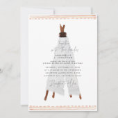 Moderner böhmischer Teepee stilvoller rustikaler H (Vorderseite)