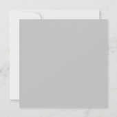Moderner Boho Arch Bio Graugelb Save the Date Karte (Rückseite)