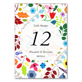 Moderner Boho Chic Blumentisch Hochzeitstisch Nr. Tischnummer