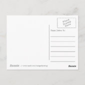 Moderner Boho Chic floral Mutter's Day Postkarte (Rückseite)