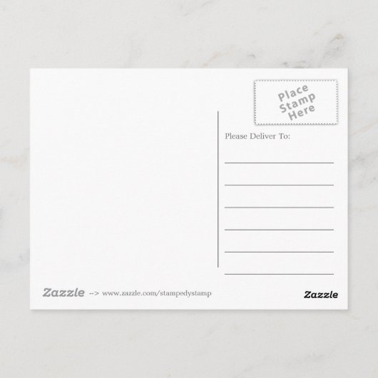 Moderner Boho Chic floral Mutter's Day Postkarte (Rückseite)