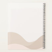 Moderner Boho Digitaler Planer mit Individuelle Na (Rückseite)