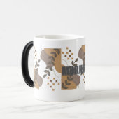 Moderner Boho Keramik Kaffee & Tee Cup Verwandlungstasse (Vorderseite Links)