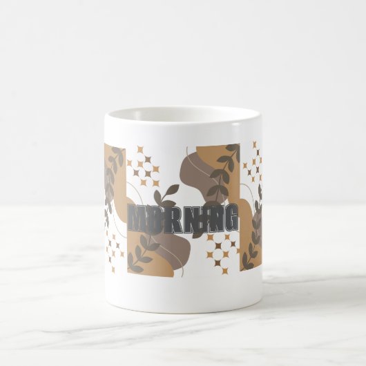 Moderner Boho Keramik Kaffee & Tee Cup Verwandlungstasse (Mittel)