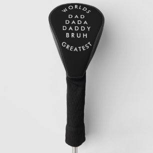 moderner BOLD-benutzerdefinierter "WELTBESTER" VAT Golf Headcover