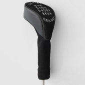 moderner BOLD-benutzerdefinierter "WELTBESTER" VAT Golf Headcover (angewinkelt)