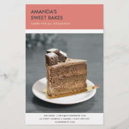 MODERNER BOLD-SCHWARZPINK-FOTO-PREISSERVICE FLYER