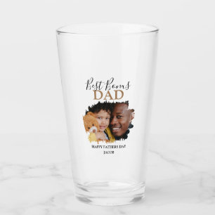 Moderner Bonus-Papa Foto Vatertag Glas