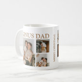 Moderner Bonus-Vater | 6 Foto Collage Coffee Tasse (Vorderseite Links)