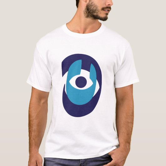 Moderner böse Augen T - Shirt - Schutzazar Amulet (Vorderseite)