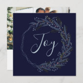 Moderner Botanischer Weihnachtsfeiertag (Vorne/Hinten)