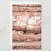 Moderner brauner beige Sepa verbrannter orangerer Briefpapier (Vorne/Hinten)