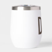 Moderner brauner Personalisierter Vater etabliert (Vorderseite)