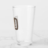 Moderner brauner Personalisierter Vater etabliert Glas (Links)