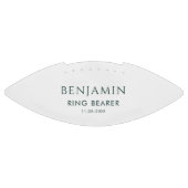 Moderner Brautring Football (Panel)