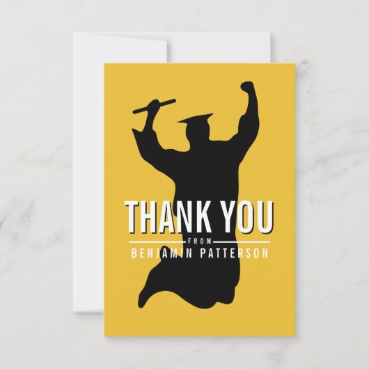 Moderner Briefmarken-Foto-Abschluss danken Ihnen Dankeskarte (Vorderseite)