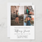 Moderner BSC RN 4 Fotos Krankenpflege Abschluss Einladung (Rückseite)