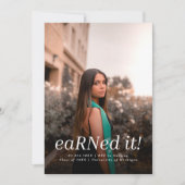 Moderner BSC RN 4 Fotos Krankenpflege Abschluss Einladung (Vorderseite)