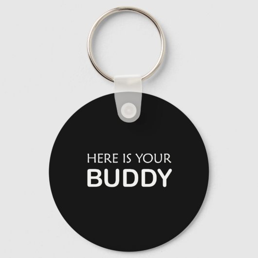 Moderner Buddy Key Ring - Minimalistischer Schlüss Schlüsselanhänger (Vorderseite)