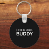 Moderner Buddy Key Ring - Minimalistischer Schlüss Schlüsselanhänger (Vorderseite)