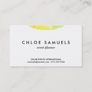 Moderner bunter Kreis des Visitenkarte