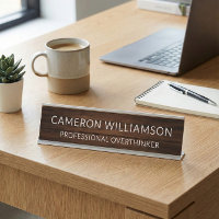Moderner Bürohumor Professioneller Überdenker Name