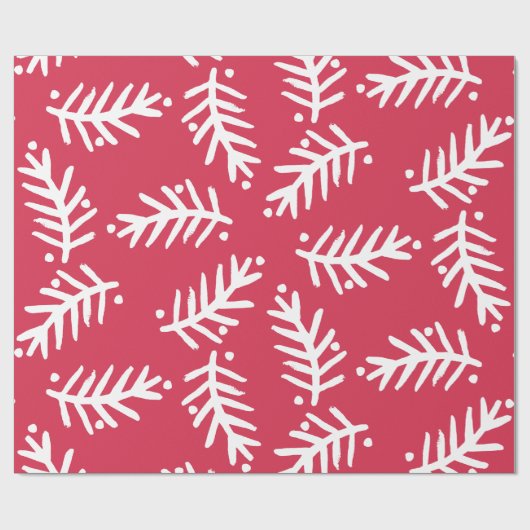 Moderner Bürsten-Skript-Weihnachtsfeiertag Geschenkpapier (Flach)