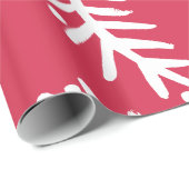 Moderner Bürsten-Skript-Weihnachtsfeiertag Geschenkpapier (Rolleneckpunkt)