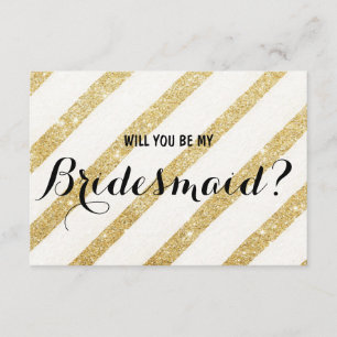 Moderner Bürstengoldstreifen sind- Sie meine Einladung