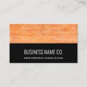 Moderner Business Cards Bodenservice Schwarz Visitenkarte (Vorderseite)