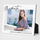 Moderner Calligraphy Ink Foto Abschluss Fotoplatte (Seite)