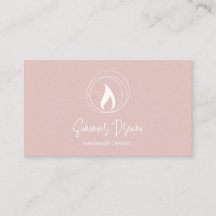 Moderner Candle Maker Blush Pink Minimal Candlemak