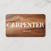 Moderner Carrier-Vorlagen QR-Code-Generator Visitenkarte (Rückseite)