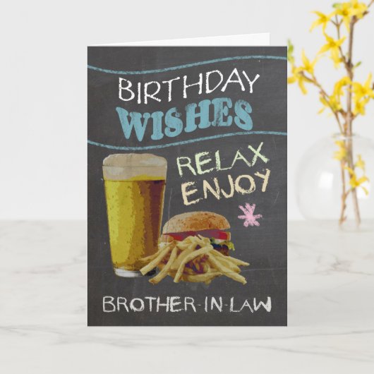 Moderner Chalk-Board-Effekt der Schwiegermutter Karte (Gelbe Blume)