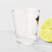 Moderner Champagner-Cocktail aus dem Mittelalter Schnapsglas (Links)