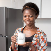 Moderner "Chaos-Koordinator" Muttertag Zweifarbige Tasse