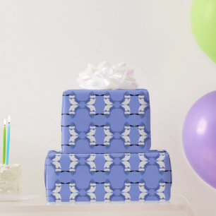 Moderner charmanten Gürtel-Eisvogel Geschenkpapier