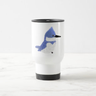 Moderner charmanten Gürtel-Eisvogel Reisebecher