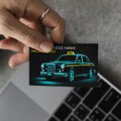 Moderner Chauffeur Visitenkarte