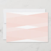 Moderner Chic | Abschluss Einladung (Rückseite)