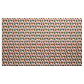 Moderner Chic Abstrakt Terracotta Aquamarin und br Stoff (Yard (91,4 cm))