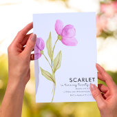 Moderner Chic Einfach 25. Geburtstag Einladung