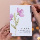 Moderner Chic Einfach 25. Geburtstag Einladung