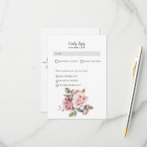 Moderner Chic Elegante Romantische Rosa Hochzeit