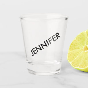 Moderner Chic Extravaganz Sie nennen es Personalis Schnapsglas